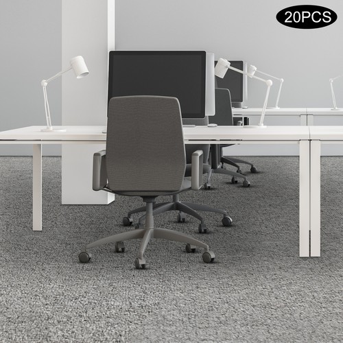Grey Indoor Carpet Rug Runner 50cm*50cm Large Area Rugs 22pcs US STOCK ...