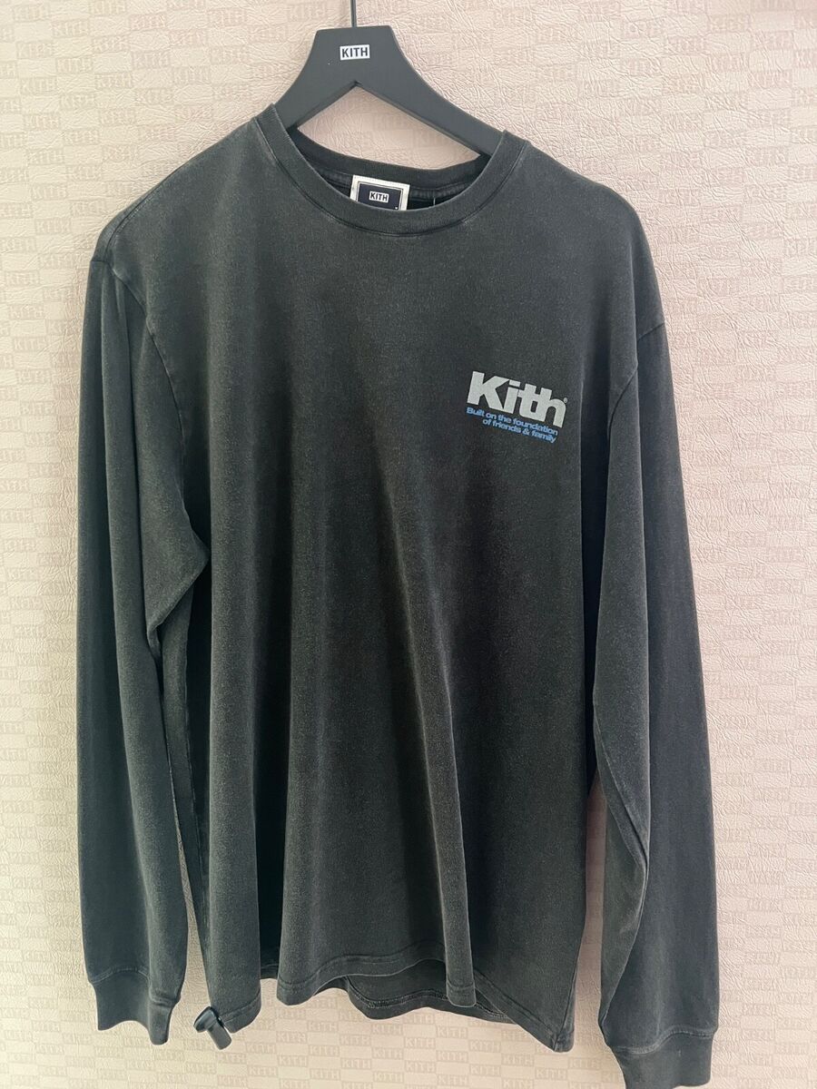 🔥EXCLUSIVE🔥Kith NY Foundation Vintage LS Tee | IN STORE 🔥EXCLUSIVE🔥Kith NY Foundation Vintage LS Tee | IN STORE
