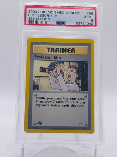 Professor Elm (1st Edition) graded PSA 9 for sale on eBay