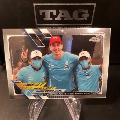 2021 Topps Chrome F1 Formula 1 Mercedes-AMG Petronas #172