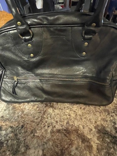 Wanderers Travel Co duffle cabin carry on bag, black new 17x11x6 - 第 3/9 張圖片