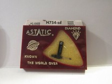 Vintage Astatic N754-sd Diamond Phonograph Record Album Player Stylus Needle