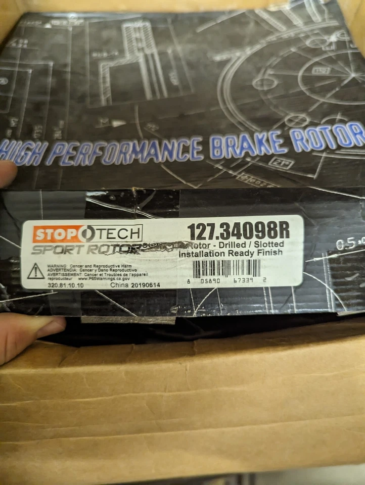Stoptech 938.34018 Street Axle Pack Fits 07-17 X5 X6 - Image 3 of 4