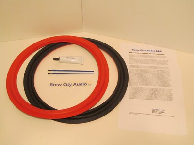 Cerwin Vega 15'' Speaker Foam Surround Repair Kit D9 Flat attach HED 152WR 153