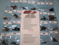 1967 1968 1969 Pontiac Firebird Interior Screw Kit  83pcs.