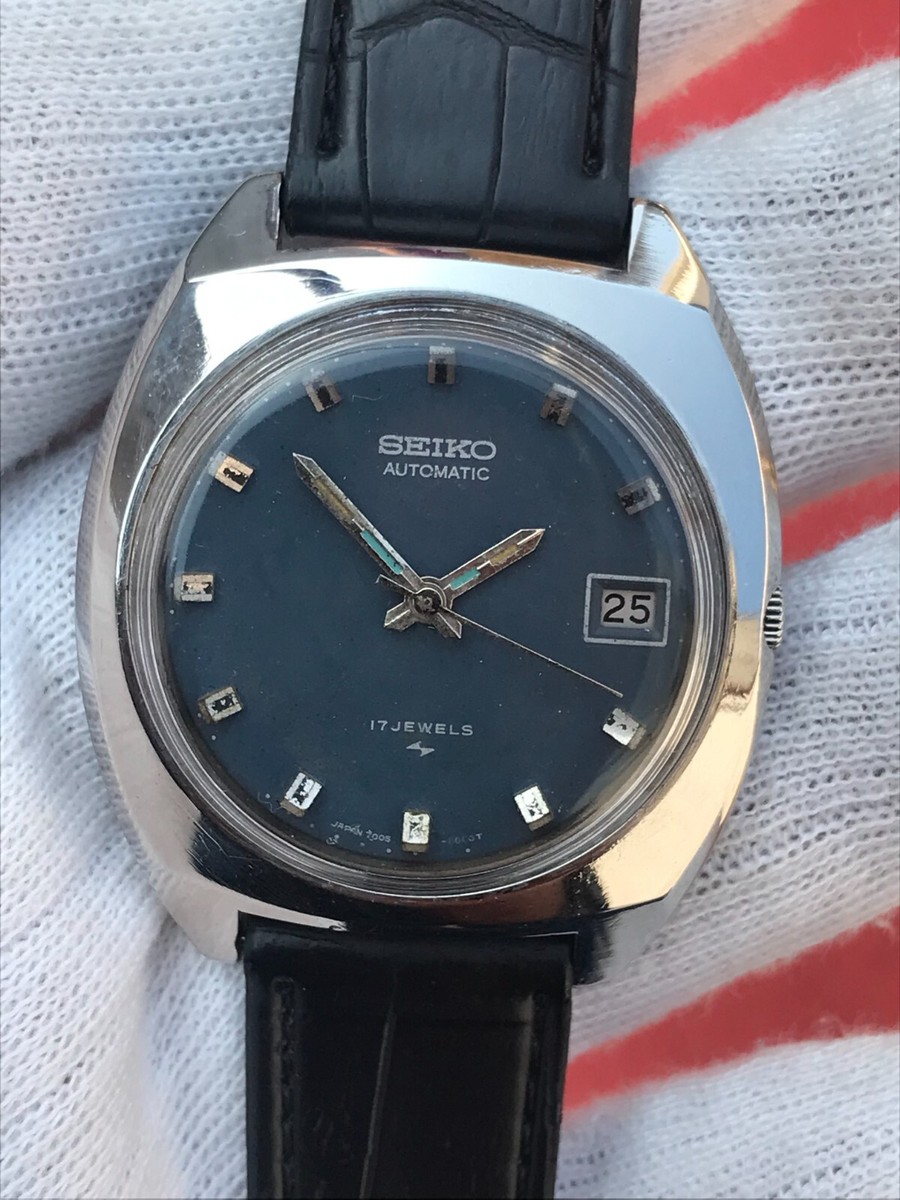 Vintage Seiko 5 Automatic 17 Jewels 7005-8042 Japan Men's Watch | eBay