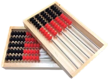 Scorekeeper 2 Wood Domino Dominoes other Games Abacus Reusable Wooden Handmade 