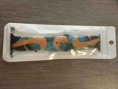 Nike Swoosh Apple Watch Band Ben Jerry Chunky 42-49mm 1,2,3,4,5,6,7,8,9,Ultra