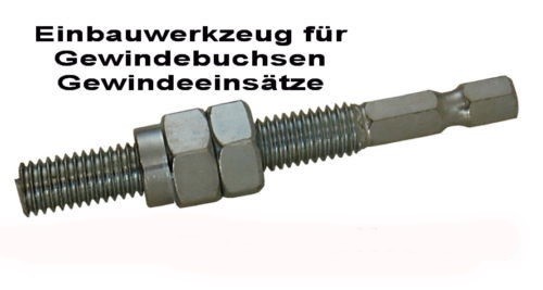 Einbauwerkzeug BaerFix Gewindereparatur M6 Gewindebuchse Gewindeeinsatz Werkzeug-image