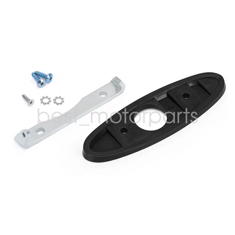 Outside Bullet Mirror Mounting Bracket Set For 1970-81 Firebird Camaro Nova GTO - Imagem 3 de 4