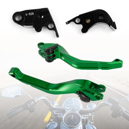 CNC SHORT ALUMINUM Adjustable Brake Clutch Levers For Kawasaki VERSYS 1000 12-14 EUR 21,54