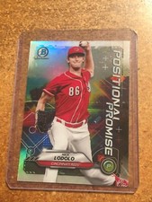 2021 Bowman Baseball Chrome Positional Promise # POS-NL Nick Lodolo