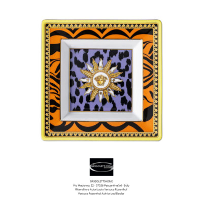 Versace Rosenthal - Jungle Animalier - Squared Change Tray 14 cm - Retailer