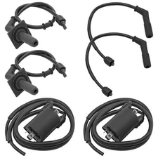 Caltric Ignition Coil & Cap For Honda Shadow Sabre 1100 VT1100 1995-2007