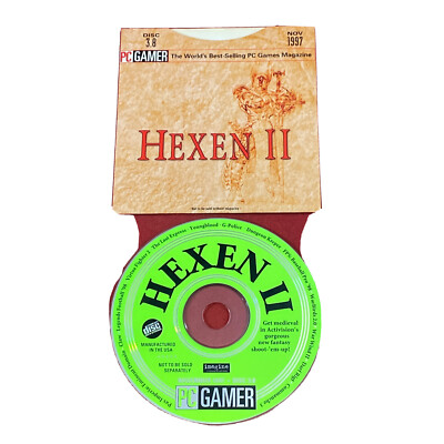 Vintage PC Gamer Demo Disc 3.8 1997 Helen II Youngblood Dungeon Keeper + More