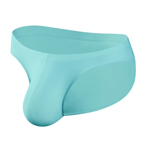 Soft Modal Men's Sexy Bikini Briefs Low-rise Pouch Stretch Underpants Underwear - Picture 23 of 26