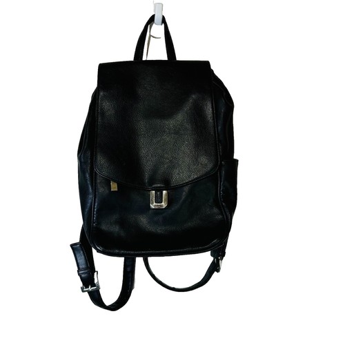 Vintage Jennifer Moore Black Leather Saddle Bag Classic  display picture 2
