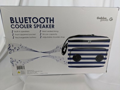 bluetooth cooler speaker gabba goods