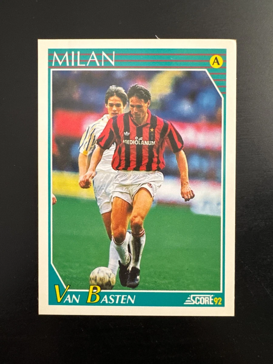 STICKER VALLARDI CALCIO 89 MARCO VAN BASTEN MILAN AC # 269 TOPLOADER NO PANINI