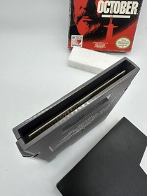 The Hunt for Red October CIB Completo Probado (Nintendo NES, 1991) VHS Incluido