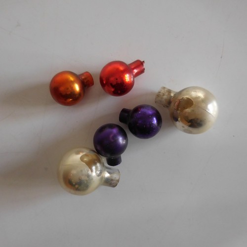 Lot 9 boules décorations guirlandes sapin Noël vintage art déco design XX France - Imagen 117 de 120