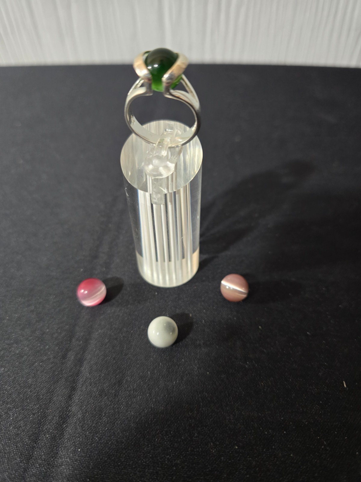 Sterling Silver 925 Interchangeable Ring With 4 S… - image 1