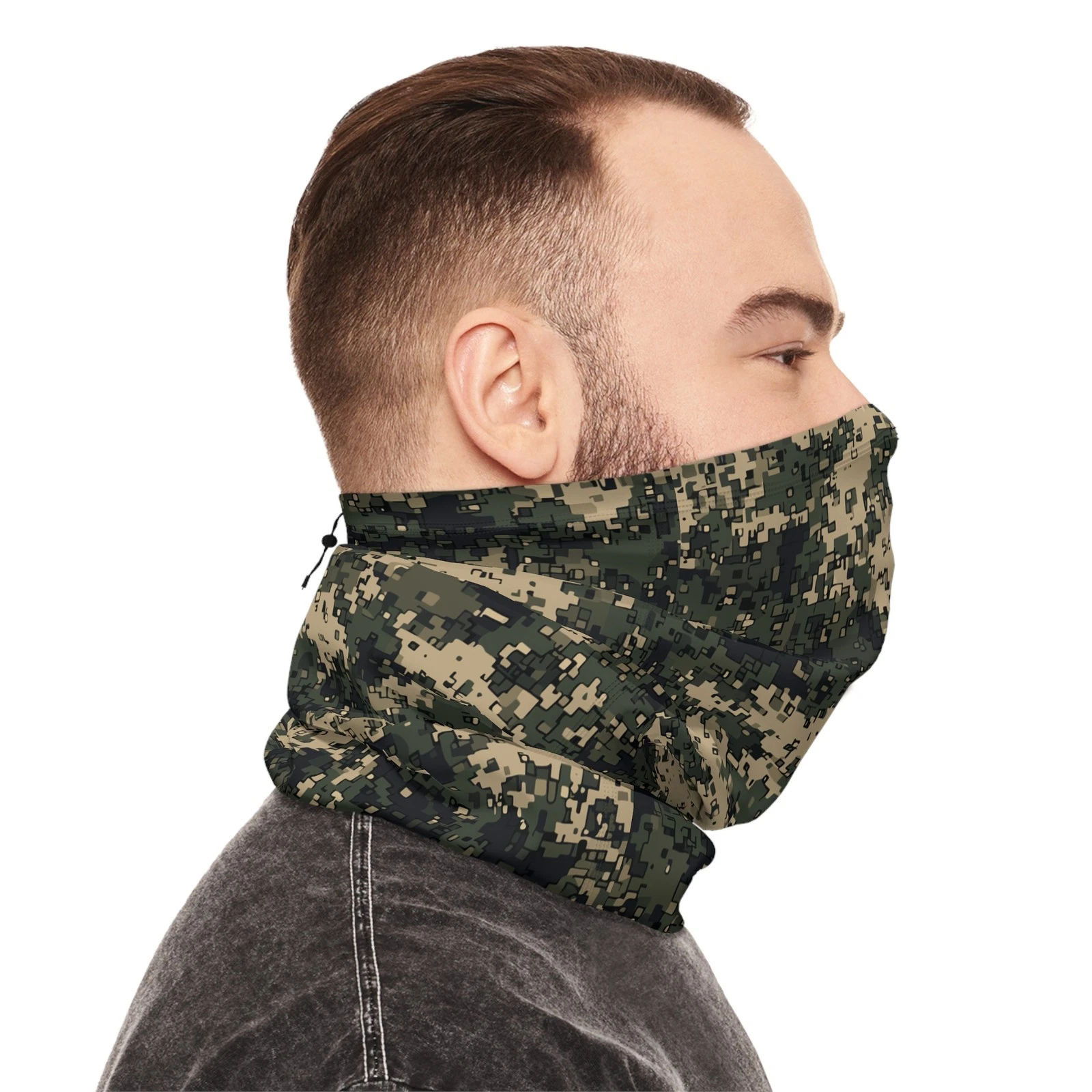 Future Camouflage Camo Neck Gaiter Face Mask Scarf Digital Desert Streetwear