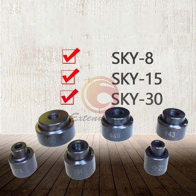 ONE Hole Tool Molds For Hydraulic Knockout Punch Driver Hole Puncher 34mm *lh