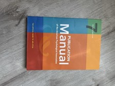 Publication Manual of The American Psychologi...