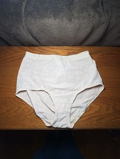 Vintage WACOAL nude tone shapewear lace BRIEF PANTIES sz LARGE