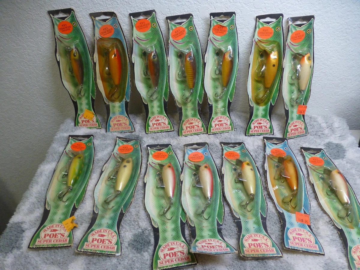 Poe's Vintage Crankbait Vintage Fishing Lures for sale | eBay