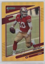 2021 Panini Donruss Press Proof Premium Jimmy Garoppolo #53 0c4