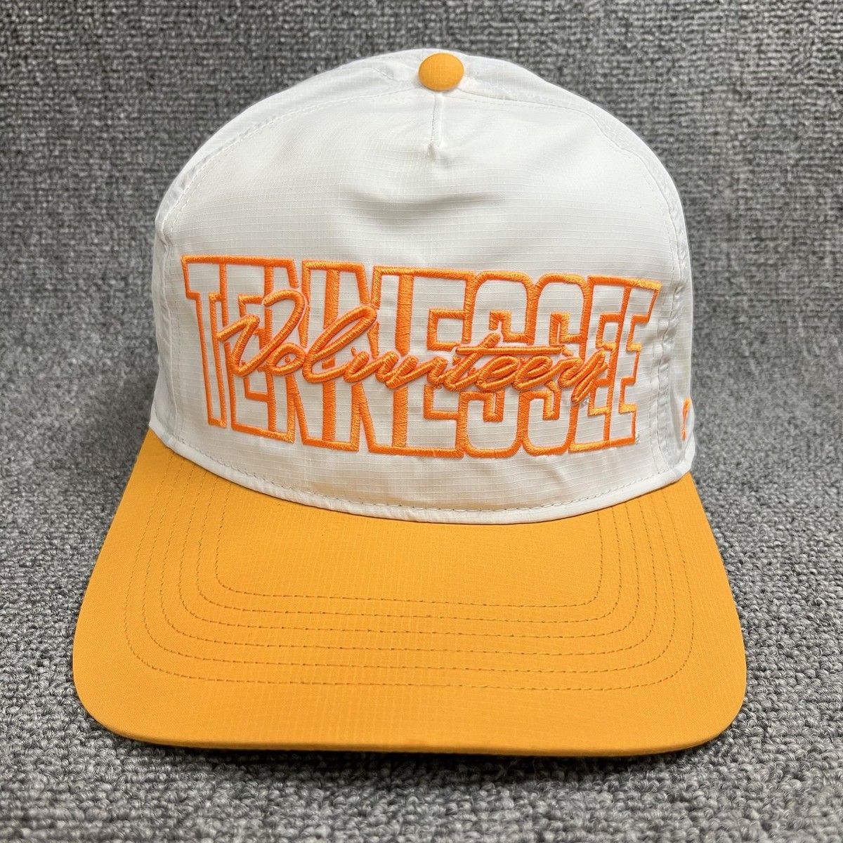 '47 Brand Tennessee Volunteers Script Stack Relaxed Captain Snapback White/Orang