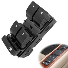 Master Window Power Switch Driver Side Replacement Compatible with Chevy