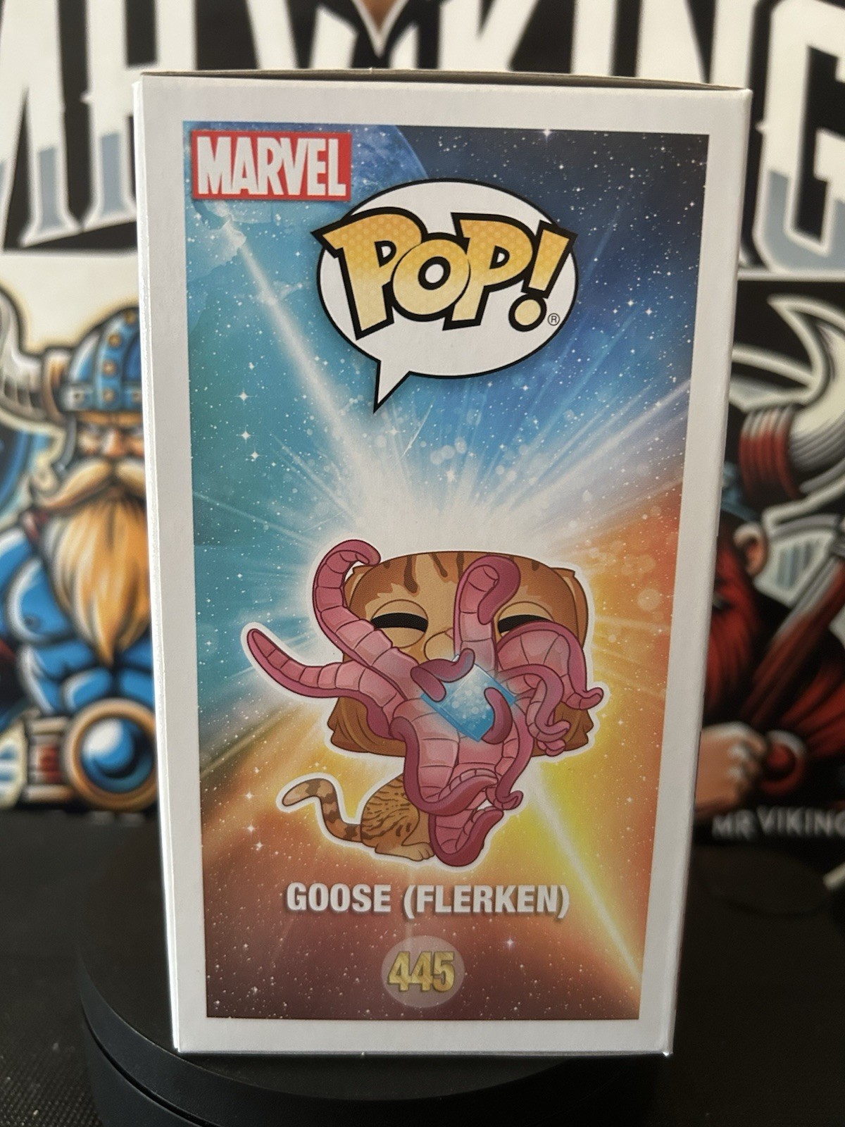 Funko Pop! Marvel Captain Marvel Goose Flerken #445 Figure Glow in the Dark image 4