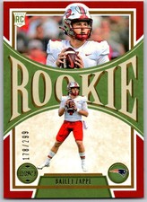 2022 Panini Legacy #147 Bailey Zappe Premium Orange #/149