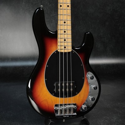 Music Man StingRay EX Sunburst Used 2002 Maple Fingerboard w/Soft Case