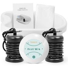 Ionic Foot Bath Detox Machine with Bag, Portable Detox Foot Spa System, Ion Clea