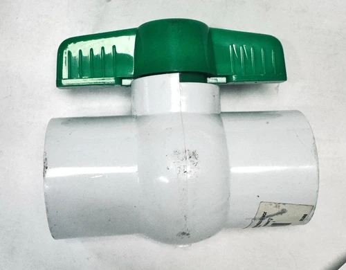 Jones Stephens B90125 1-1/4 PVC Socket Ball Valve - Picture 1 of 2