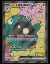 Iono's Bellibolt ex 172/159 Ultra Rara Viaggio Insieme Pokemon Near Mint