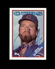 Rick Sutcliffe Signed 1988 Topps Chicago Cubs Autograph