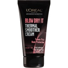 L  Oreal Blow Dry It Thermal Smoother Cream 5.1 oz Heat Protectant