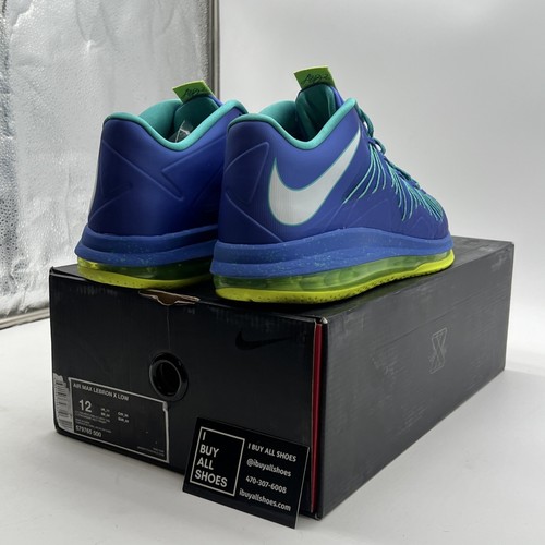 Talla 12 - Nike Air Max LeBron 10 Low Sprite (579765-500) - Imagen 5 de 9