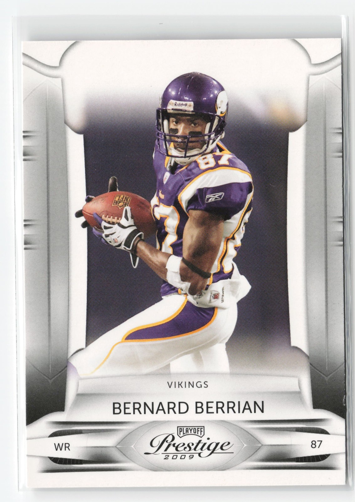 2009 PLAYOFF PRESTIGE BERNARD BERRIAN #54 VIKINGS