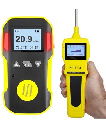 FORENSICS DETECTORS FD - OXYGEN O2 Detector Analyzer + PUMP with Probe