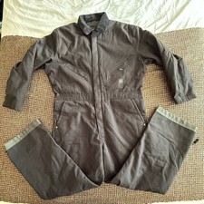 Walls Workwear Long Sleeve Black Insulated Jumpsuit Mens Size XL