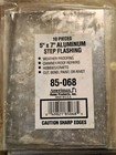Amerimax Roofing Step Flashing Shingles Aluminum 5" x 7" 85068 1 Pack Of 10 — photo 2