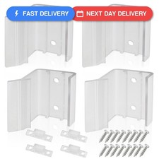 LhyBtm 4 Pack RV Sliding Mirror Door Latch Universal Mirror Closet Door...