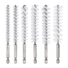 6Pcs Nylon Bore Brush 9mm,11mm,13mm,16mm,17mm,19mm Dia Cleaning Wire