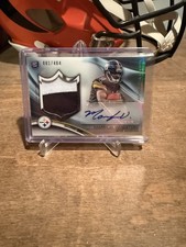 2013 Topps Platinum Autograph Rookie Refractor Patch RPA Markus Wheaton SP
